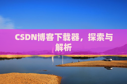 CSDN博客下载器，探索与解析